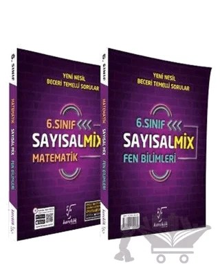 6. Sınıf Fen Bilimleri Sayısal Mix Soru Bankası – Kolektif – Karekök Yayıncılık kitap kapağı