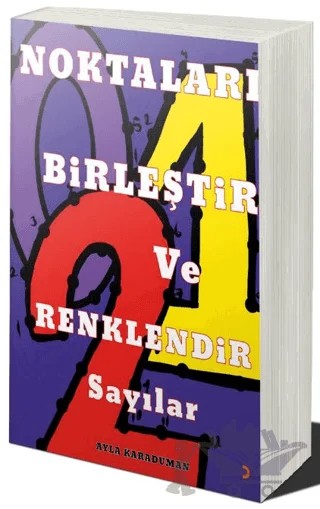 Noktaları Birleştir ve Renklendir Sayılar – Ayla Karaduman – Cinius Yayınları kitap kapağı