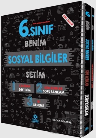 6. Sınıf Benim Sosyal Bilgiler Setim – Berrin Keskin, Olcay Göktepe, Mehmet Gümüş – Örnek Akademi kitap kapağı