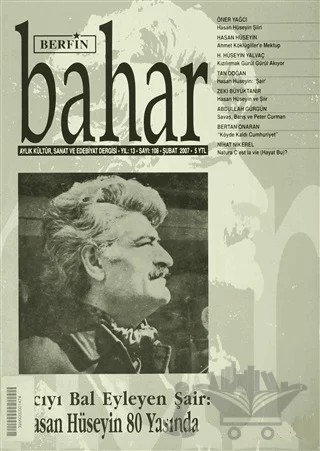 Berfin Bahar Aylık Kültür, Sanat ve Edebiyat Dergisi Sayı: 108 – Berfin Bahar Dergisi kitap kapağı