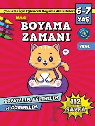 Maxi Boyama Zamanı 5 – Kolektif – Maxi Yayıncılık kitap kapağı
