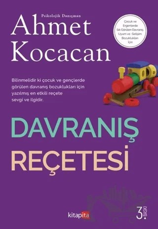Davranış Reçetesi – Ahmet Kocacan – Kitapita kitap kapağı
