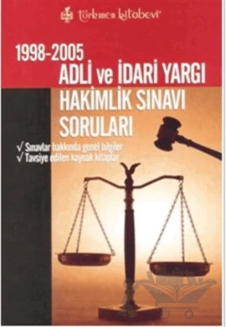 Adli ve İdari Yargı Hakimlik Sınavı Soruları – Kolektif – Türkmen Kitabevi kitap kapağı