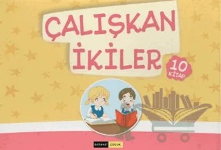 Çalışkan İkiler Seti - 10 Kitap Takım – Kolektif – Gendaş Çocuk kitap kapağı