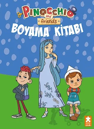 Pinocchio and Friends - Boyama Kitabı 1 – Kolektif – Eksik Parça Yayınları kitap kapağı