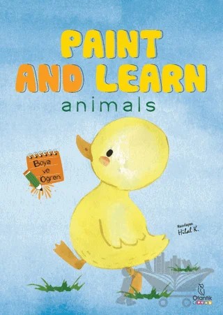 Paint and Learn - Animals – Hilal Kocaağa – Otantik Kitap kitap kapağı
