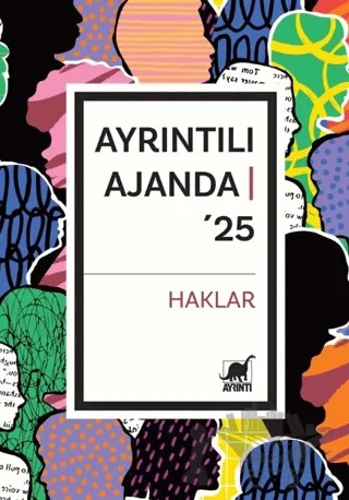 Ayrıntılı Ajanda’25 – Gökçe Alper – Ayrıntı Yayınları kitap kapağı