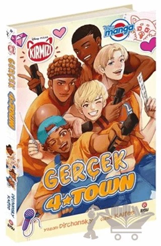 Disney Kırmızı Gerçek 4 - Town – Dirchansky – Beta Byou kitap kapağı