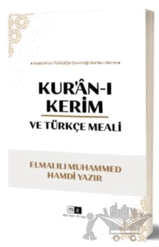 Kur’an-ı Kerim ve Türkçe Meali – Elmalılı Muhammed Hamdi Yazır – Mirhan Kitap kitap kapağı