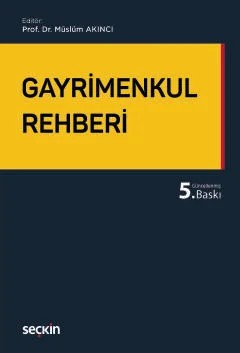 Gayrimenkul Rehberi – Müslüm Akıncı – Seçkin Yayıncılık kitap kapağı