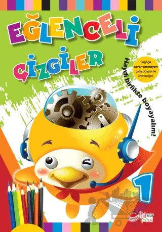 Eğlenceli Çizgiler 1 – Kolektif – The Kitap Çocuk kitap kapağı