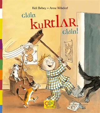 Gidin Kurtlar Gidin! – Kidi Bebey – Çoki Yayınları kitap kapağı