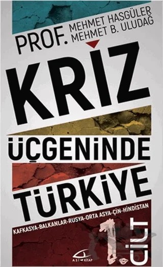 Kriz Üçgeninde Türkiye 1. Cilt – Mehmet B. Uludağ, Mehmet Hasgüler – Asi Kitap kitap kapağı