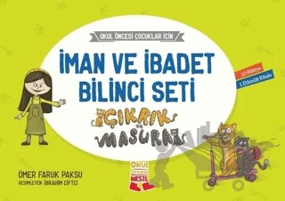 Okul Öncesi Çocuklar İçin İman ve İbadet Bilinci - Çıkrık ve Masura (10 Kitap Set) – Ömer Faruk Paksu – Nesil Çocuk Yayınları kitap kapağı