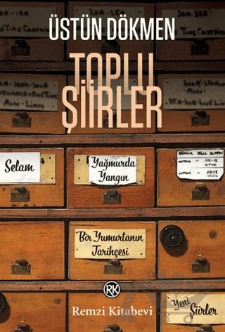 Toplu Şiirler – Üstün Dökmen – Remzi Kitabevi kitap kapağı