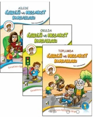 Görgü ve Nezaket Kuralları (3 Kitap Takım) – Nehir Aydın Gökduman – Damla Yayınevi kitap kapağı