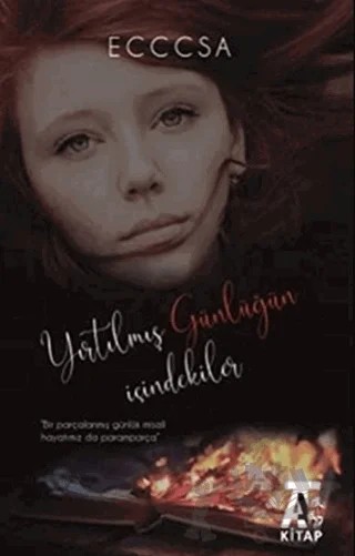 Yırtılmış Günlüğün İçindekiler – Ecccsa – Kitap At Yayınları kitap kapağı