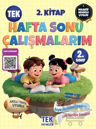 2. Sınıf Hafta Sonu Çalışmalarım 2. Kitap – Kolektif – Tek Yayıncılık kitap kapağı