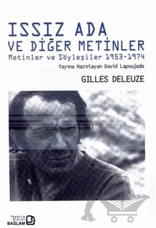 Issız Ada ve Diğer Metinler – Gilles Deleuze – Bağlam Yayınları kitap kapağı