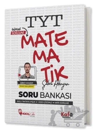 YKS TYT Matematik Soru Bankası Çözümlü – Şükrü Akkoyun – Hoca Kafası Yayınları kitap kapağı