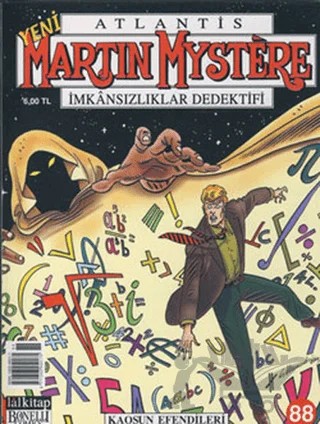 Yeni Martin Mystere Sayı: 88 Kaosun Efendileri – Lal Kitap kitap kapağı