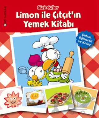 Sizinkiler - Limon ile Çıtçıt'ın Yemek Kitabı – Kolektif – Mart Yayınları kitap kapağı