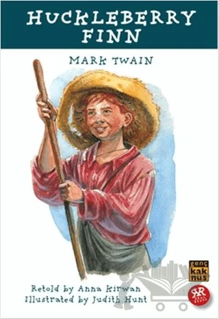 Huckleberry Finn – Mark Twaın – Kaknüs Genç kitap kapağı