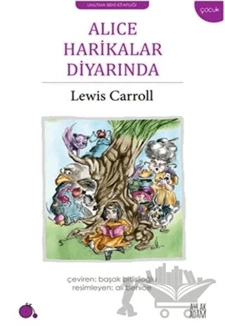 Alice Harikalar Diyarında – Lewis Carroll – Aylak Adam Kültür Sanat Yayıncılık kitap kapağı