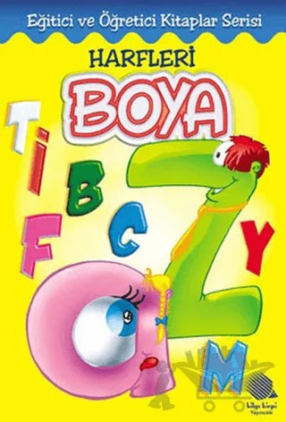 Harfleri Boya – Derleme – Kirpi Yayıncılık kitap kapağı