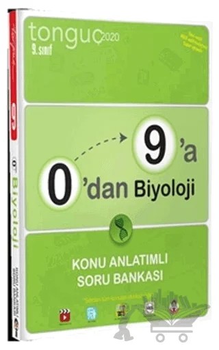 0'dan 9'a Biyoloji Konu Anlatımlı Soru Bankası – Kolektif – Tonguç Akademi kitap kapağı