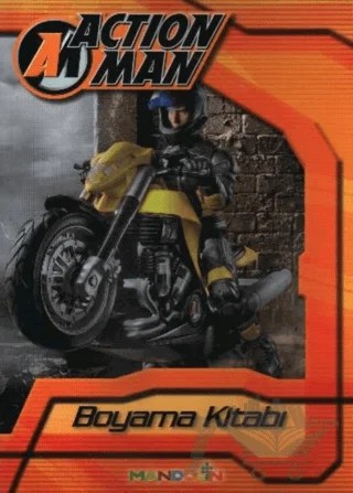 Action Man (Sarı) Boyama Kitabı – Kolektif – Mandolin Yayınları kitap kapağı