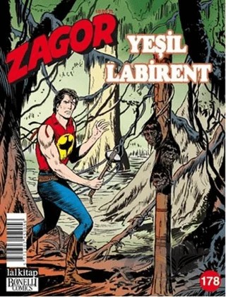 Zagor sayı 178 – Lal Kitap kitap kapağı