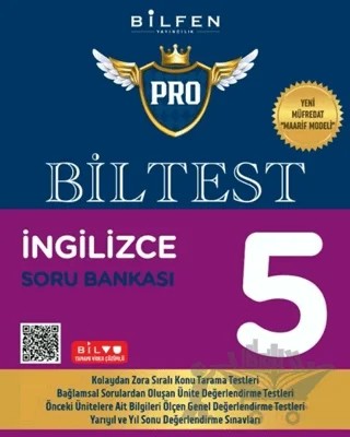 5. Sınıf İngilizce Biltest Pro Soru Bankası – Kolektif – Bilfen Yayıncılık kitap kapağı