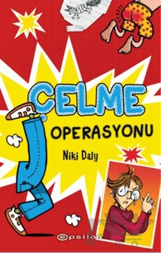 Çelme Operasyonu – Niki Daly – Epsilon Yayınevi kitap kapağı