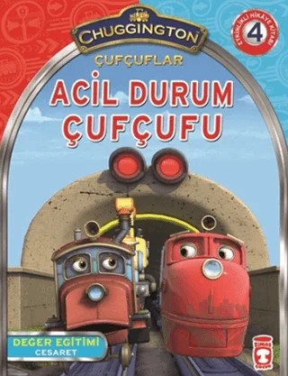 Çufçuflar: Acil Durum Çufçufu – Chuggington – Timaş Çocuk kitap kapağı