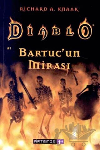 Bartuc’un Mirası Diablo 1. Kitap – Richard A. Knaak – Artemis Yayınları kitap kapağı