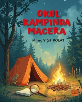 Okul Kampında Macera – Miraç Yiğit Polat – Harfhane Çocuk Yayınevi kitap kapağı