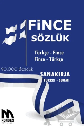 Fince Türkçe - Türkçe Fince Sözlük – Azat Sultanov – Mondes Yayınları kitap kapağı