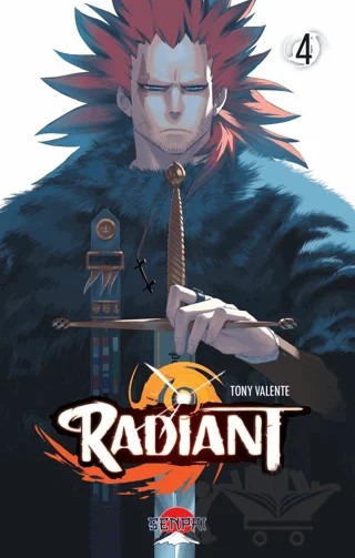 Radiant 4 – Tony Valente – Senpai Yayınevi kitap kapağı