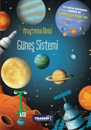 Güneş Sistemi - Araştırma Dizisi – Kolektif – Teleskop Popüler Bilim kitap kapağı