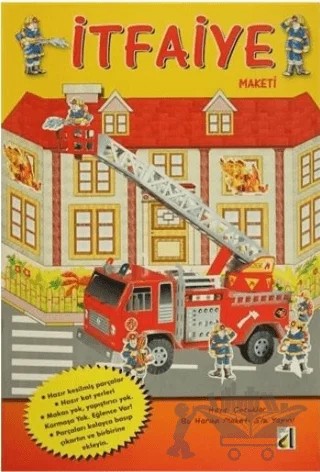 İtfaiye Maketi - Maket Kitaplar Serisi – Kolektif – Damla Yayınevi kitap kapağı