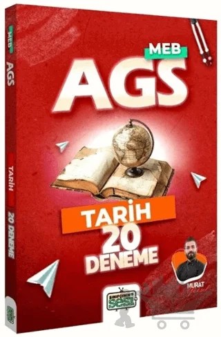 MEB-AGS Tarih 20 Deneme – Murat Yüksel – Sınıfçının Sesi TV kitap kapağı