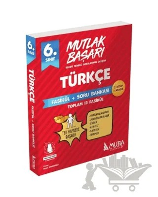 Mutlak Başarı 6.Sınıf Türkçe Fasiküller + Soru Bankası – Kolektif – Muba Yayınları kitap kapağı
