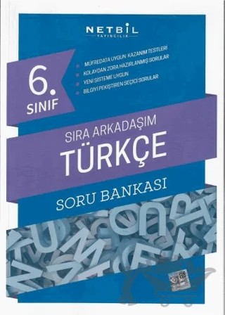 6. Sınıf Türkçe Sıra Arkadaşım Soru Bankası – Kolektif – Netbil Yayıncılık kitap kapağı