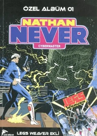 Nathan Never Özel Albüm 01 - Cybermaster – Michele Medda – Çizgi Düşler Yayınevi kitap kapağı