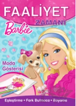 Barbie Faaliyet Zamanı : Moda Gösterisi – Kolektif – Doğan Egmont Yayıncılık kitap kapağı