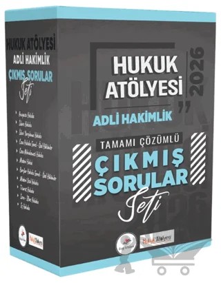 2026 Hukuk Atölyesi Adli Hakimlik Tamamı Çözümlü Orijinal Çıkmış Sorular Seti – Kolektif – Dizgi Kitap kitap kapağı