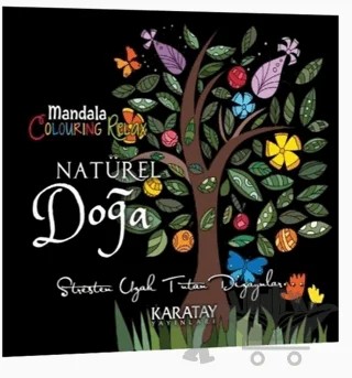 Natürel Doğa - Mandala – Kolektif – Karatay Yayınları kitap kapağı