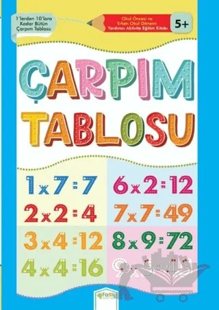 Çarpım Tablosu – Kolektif – Fark Yayınları kitap kapağı