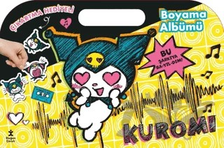 Kuromi - Çıkartma Hediyeli Boyama Albümü – Kolektif – Doğan Çocuk kitap kapağı